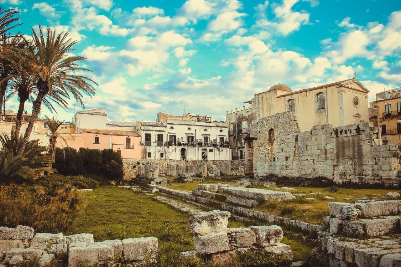 Apollonion Hh Above Apollo'S Temple Ortygia Apartment Syracuse Bagian luar foto