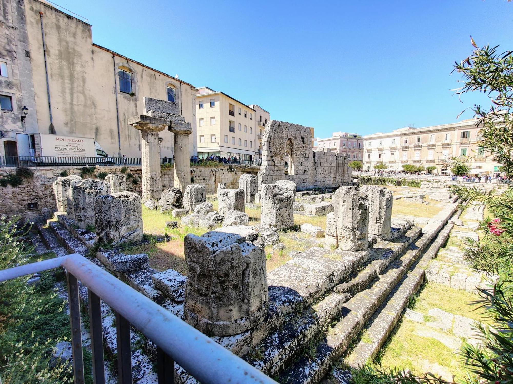 Apollonion Hh Above Apollo'S Temple Ortygia Apartment Syracuse Ruang foto