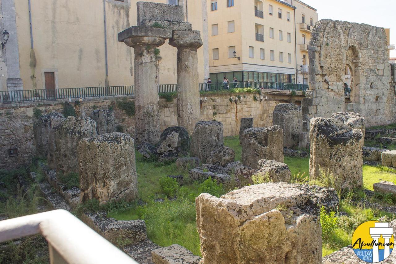 Apollonion Hh Above Apollo'S Temple Ortygia Apartment Syracuse Bagian luar foto